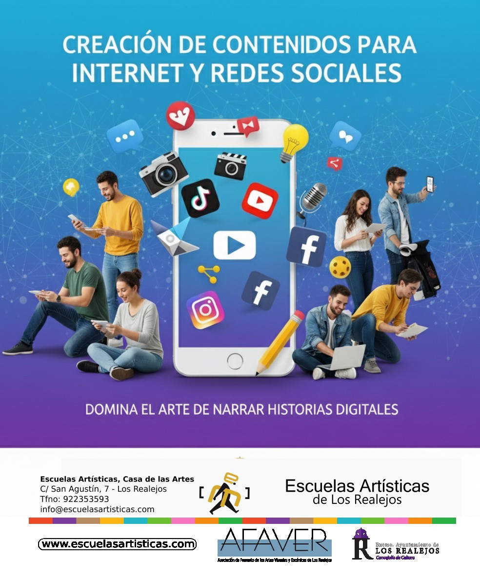CREACIÓN DE CONTENIDOS PARA INTERNET Y REDES SOCIALES
