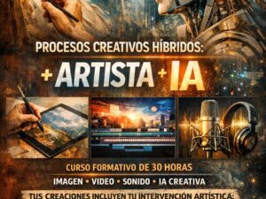 Procesos creativos híbridos: Artista + IA